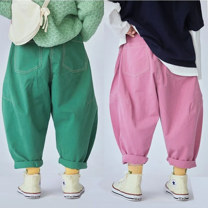 女童裤子儿童洋气时髦童裤春秋外穿2025新款春装休闲中大童韩版裤