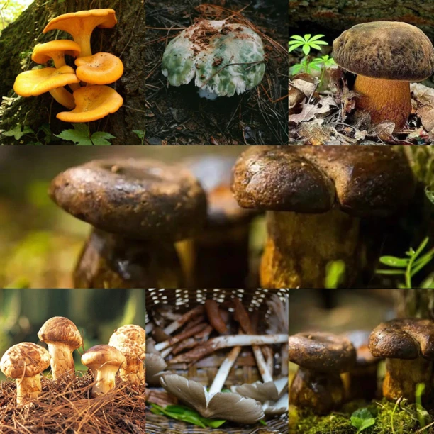 【云南山货土特产】发鲜野生菌冰切链接(顺丰空运)