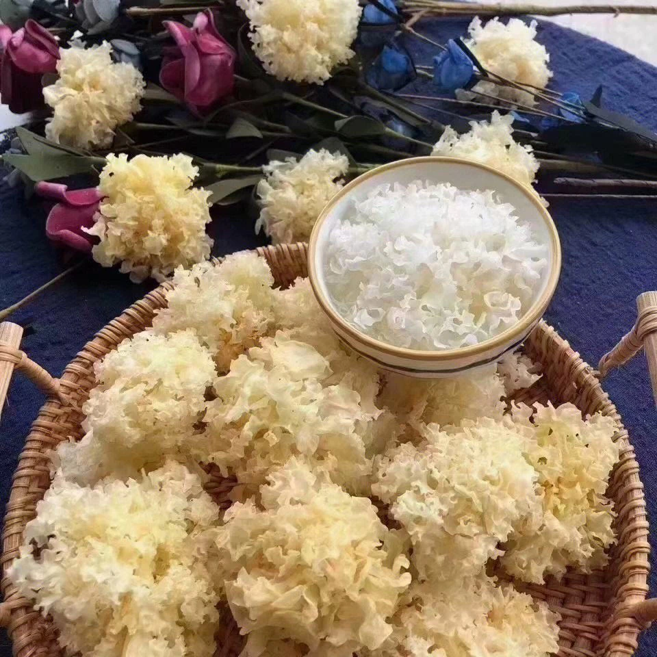 【云南山货土特产】半野生丛林椴木小银耳