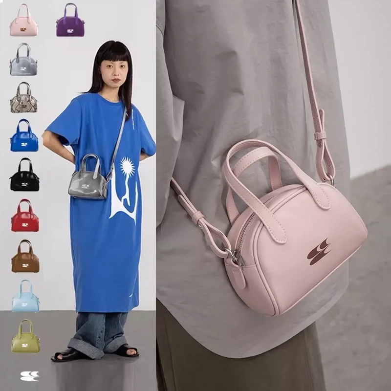 Crying center/哭喊中心未来复古系列LOGOmini小波士顿包百搭休闲