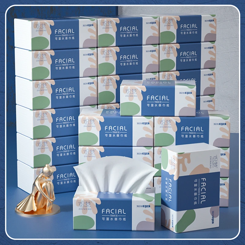 织梦大包纸巾抽纸家用批发餐巾360张纸擦手纸卫生纸抽f4561