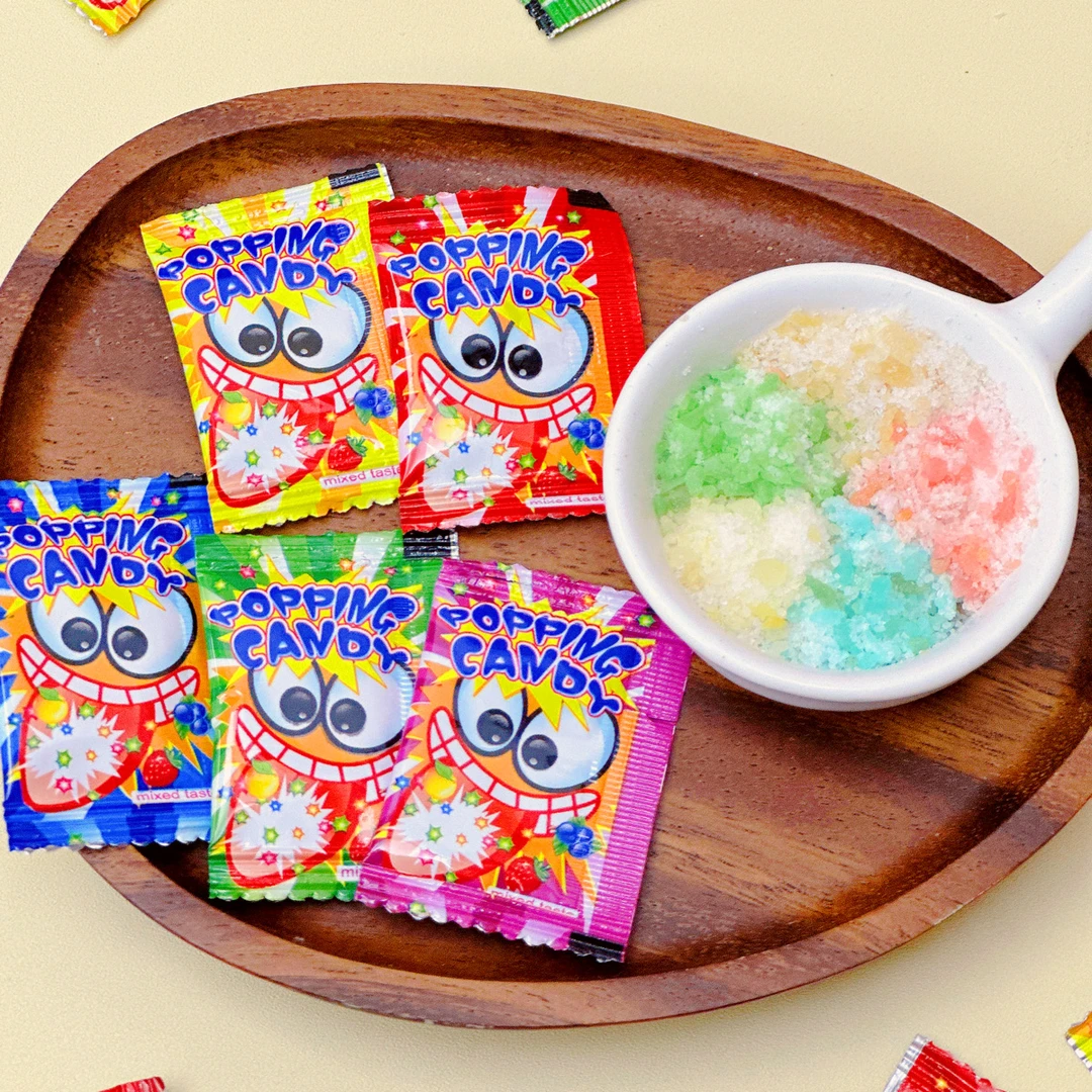 网红跳跳糖多种口味混合水果味儿时怀旧爆炸糖童年零食糖果小卖部