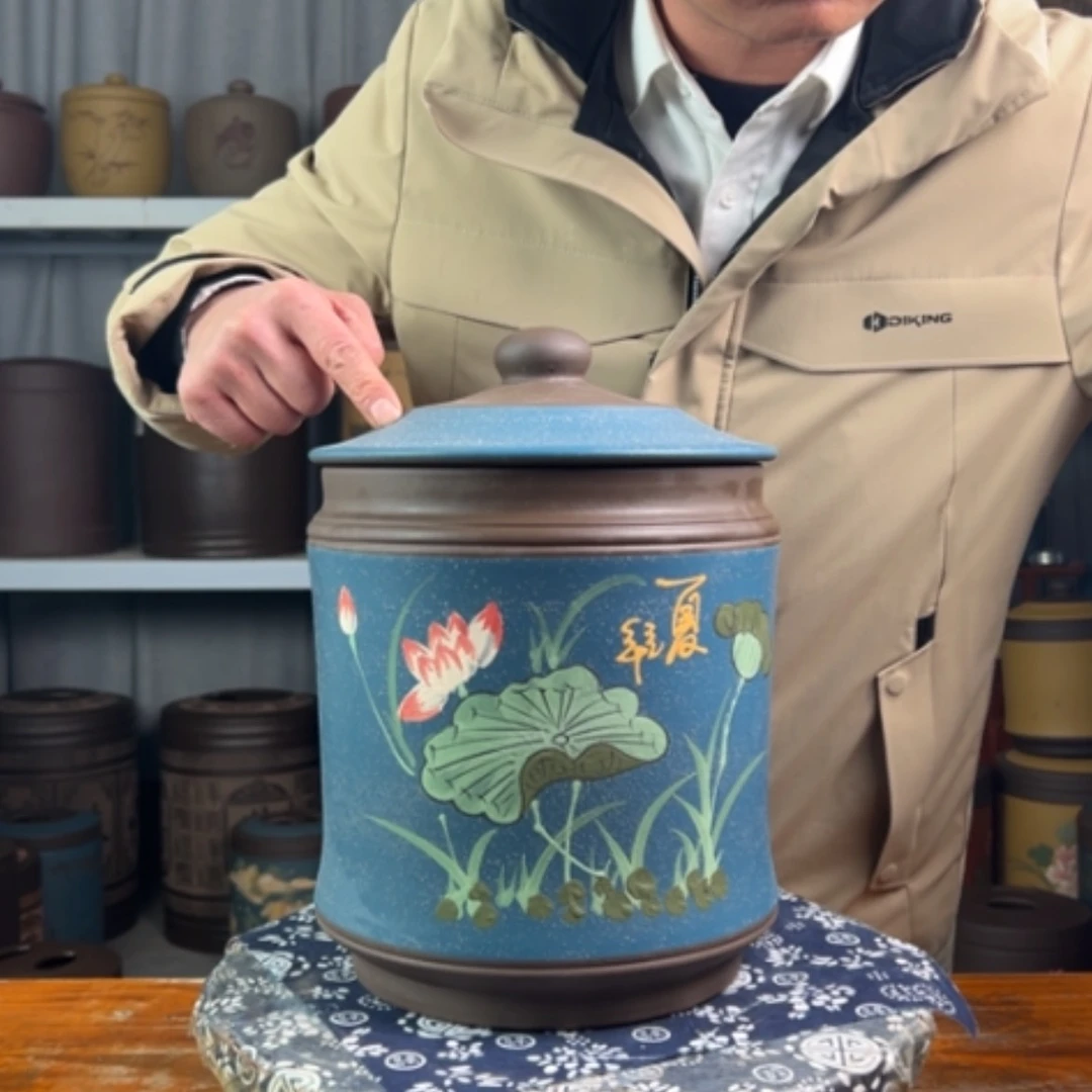 【闪购商品】紫砂茶叶罐