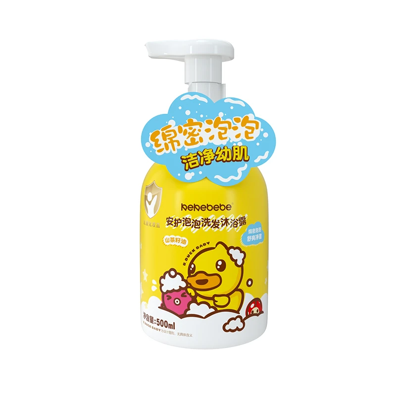 kekebebe安护泡泡洗发沐浴露500ml _BDUCK