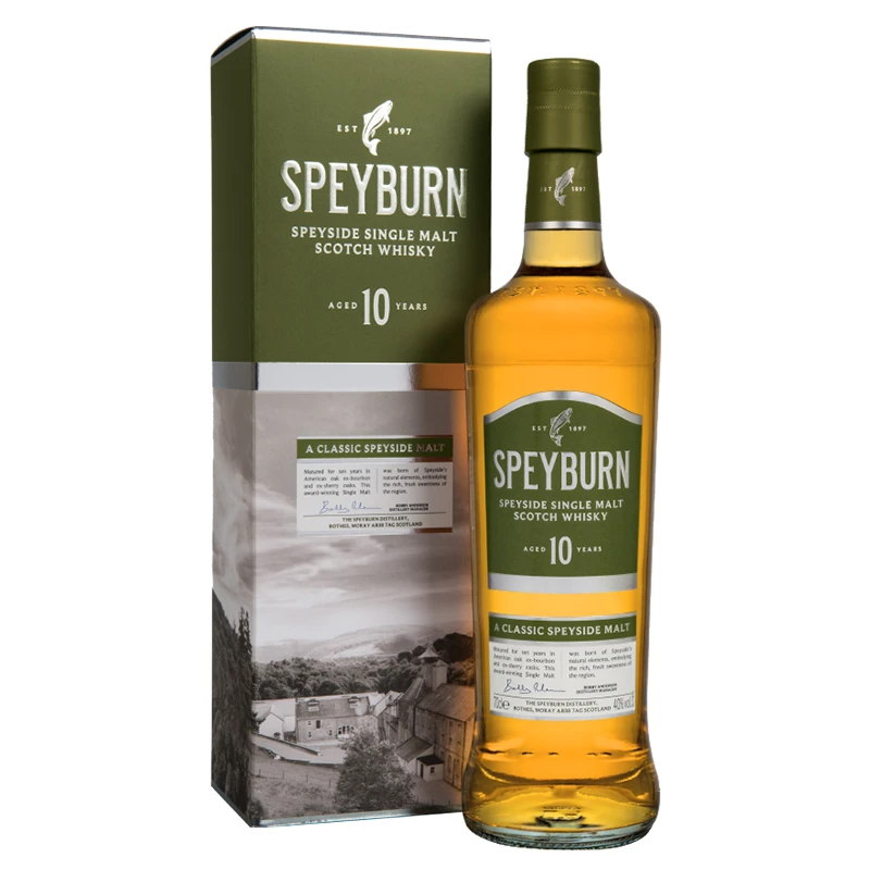 SPEYBURN/盛贝本10年单一麦芽威士忌洋酒700ml斯佩塞产区原瓶进口