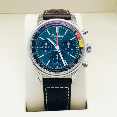 99新 BREITLING/百年灵 Top time绿盘/41mm/23年未使用/公价55800