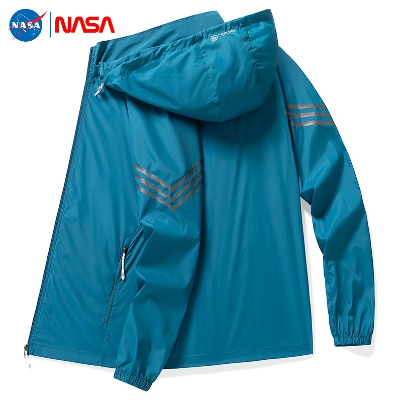 防晒透气户外轻薄长袖冰感速干男紫外线防护衣超轻常规锦纶夏