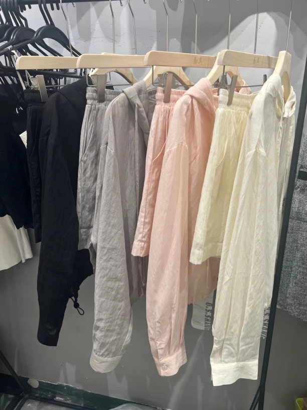 董艳颖同款女装套装休闲套装时尚套装短裤长袖