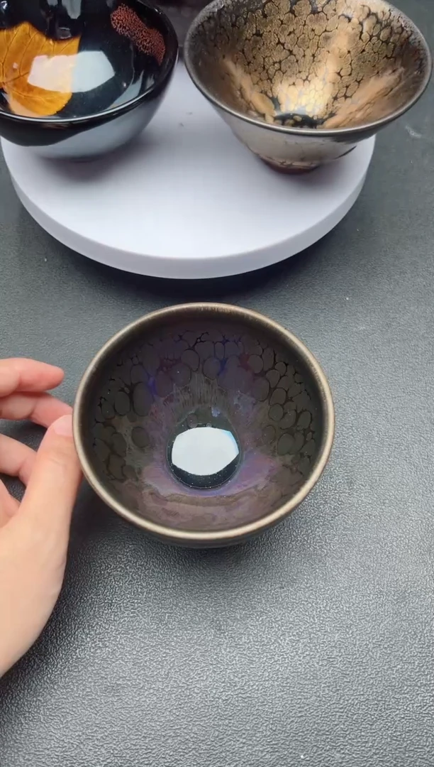 【闪购商品】茶盏407微瑕建盏建窑建盏