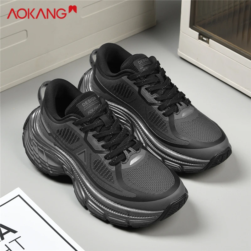 Aokang/奥康男鞋秋季新款休闲运动鞋2025鞋子男款潮流百搭老爹鞋