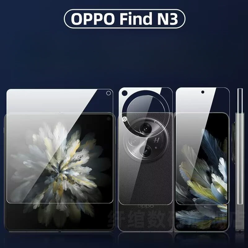 适用oppofindn3手机膜FindN2全屏覆盖水凝膜OPPO折叠屏专用防窥膜