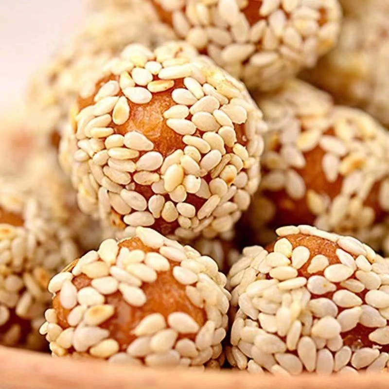 江西广丰特产麻枣传统手工芝麻球年货芝麻酥怀旧零食