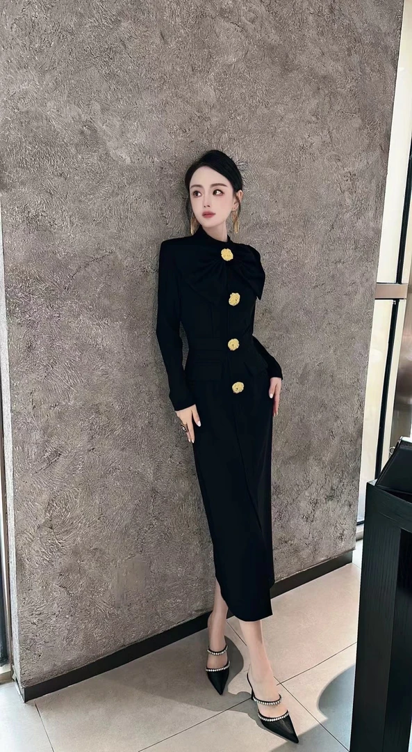 高品气质优雅高贵女神连衣裙