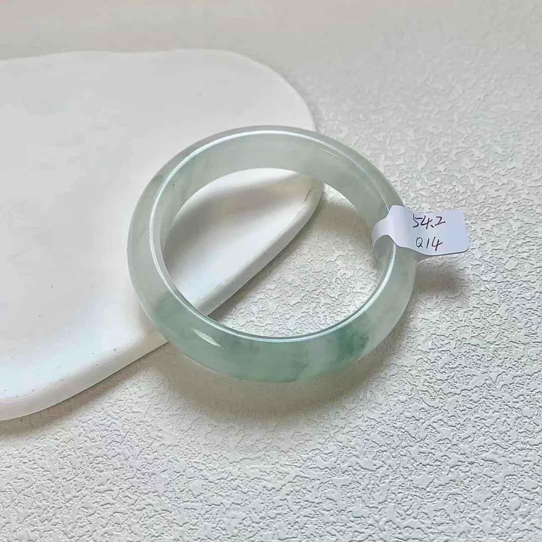 6新疆金丝玉飘花手镯女款天山翠玉手镯昆仑金丝玉女士旺夫真玉镯