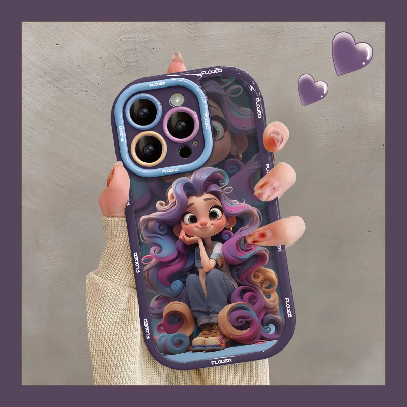 在逃公主适用苹果14pro/13个性opporeno9华为nova7/vivos15手机壳