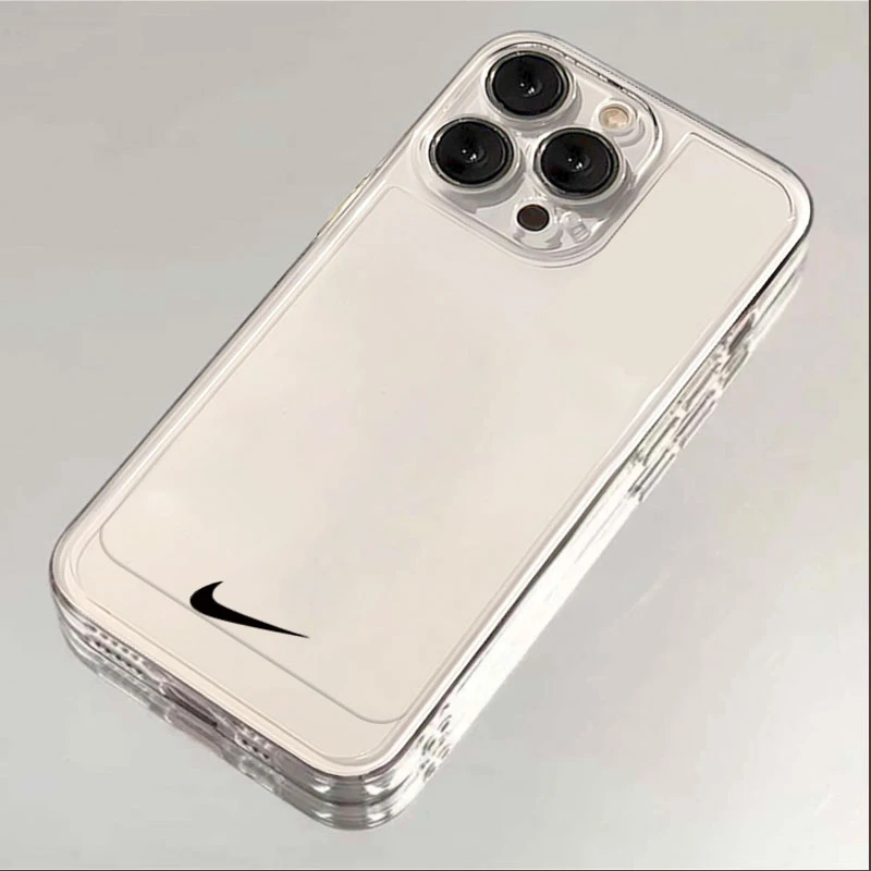 简约黑勾苹果14promax手机壳iphone15全包13硅胶13pro高级12p创意