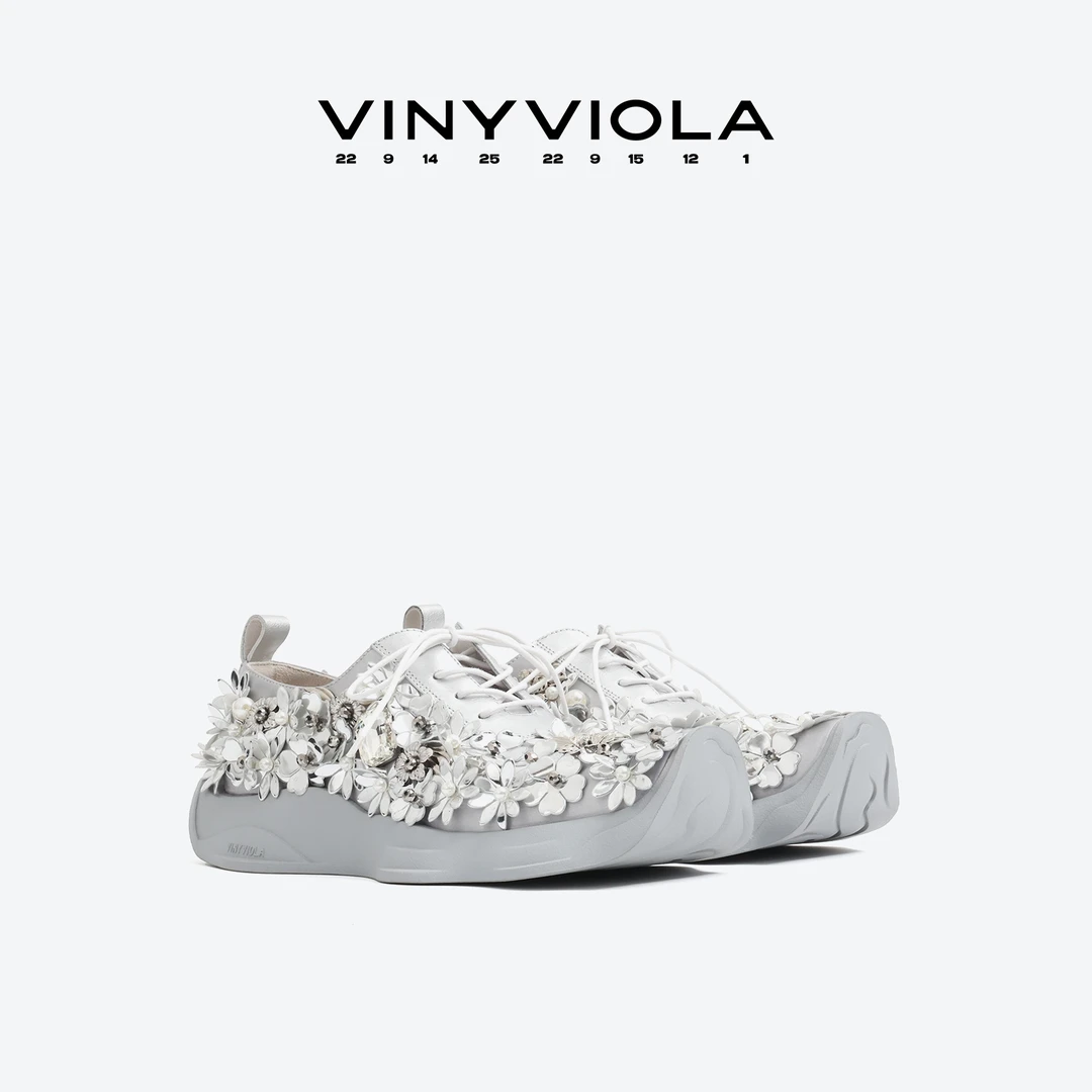 VINYVIOLA时装云头锦履鞋【繁花系列】