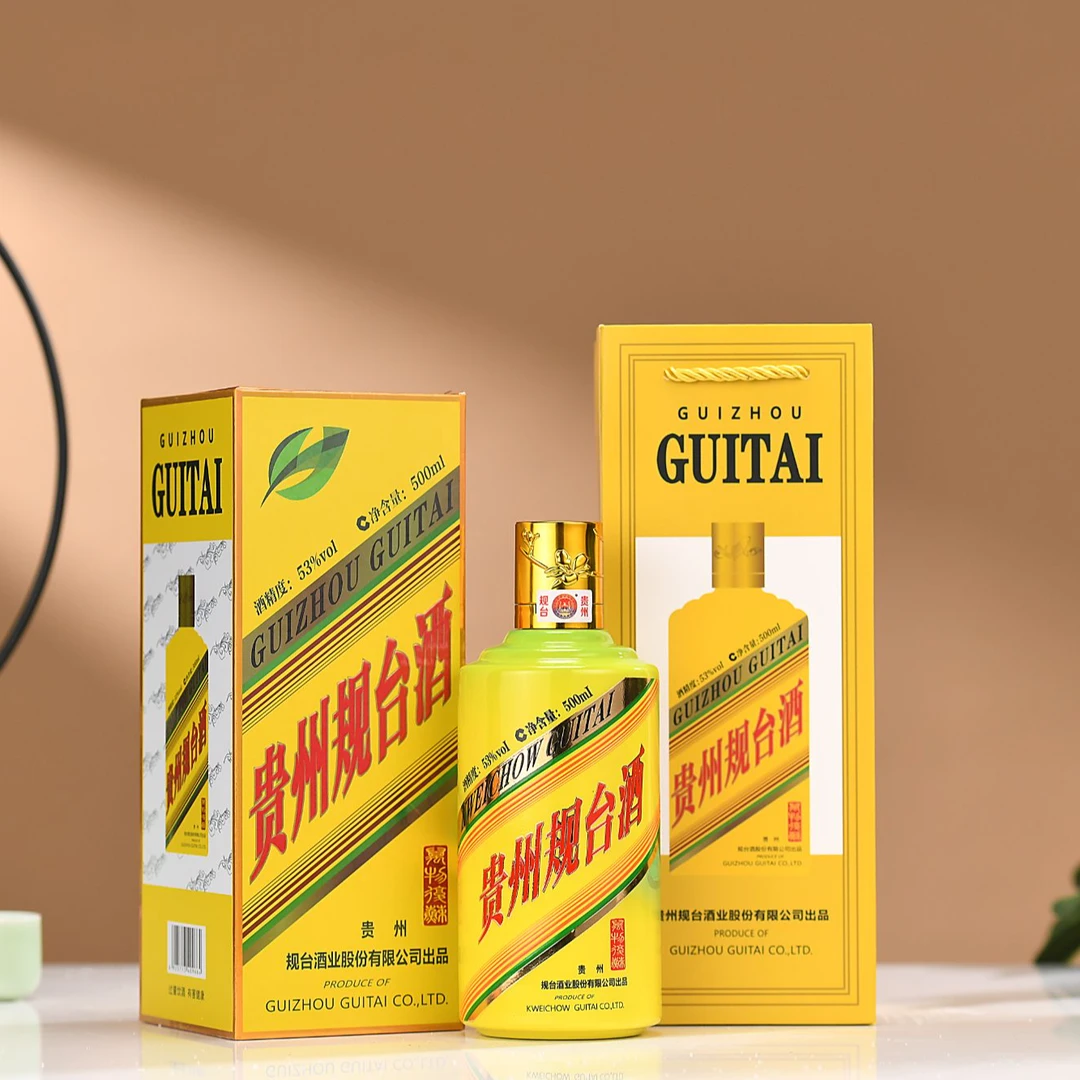 规台万物复苏酱香型白酒53度500ml53%Vol