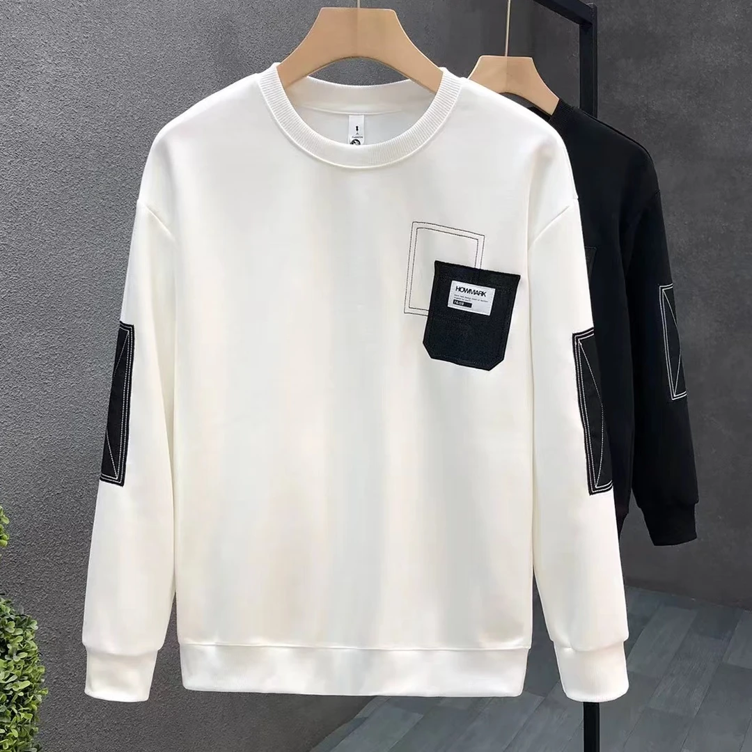 【小俞服饰】秋冬卫衣男士圆领套头长袖宽松休闲潮流百搭内搭