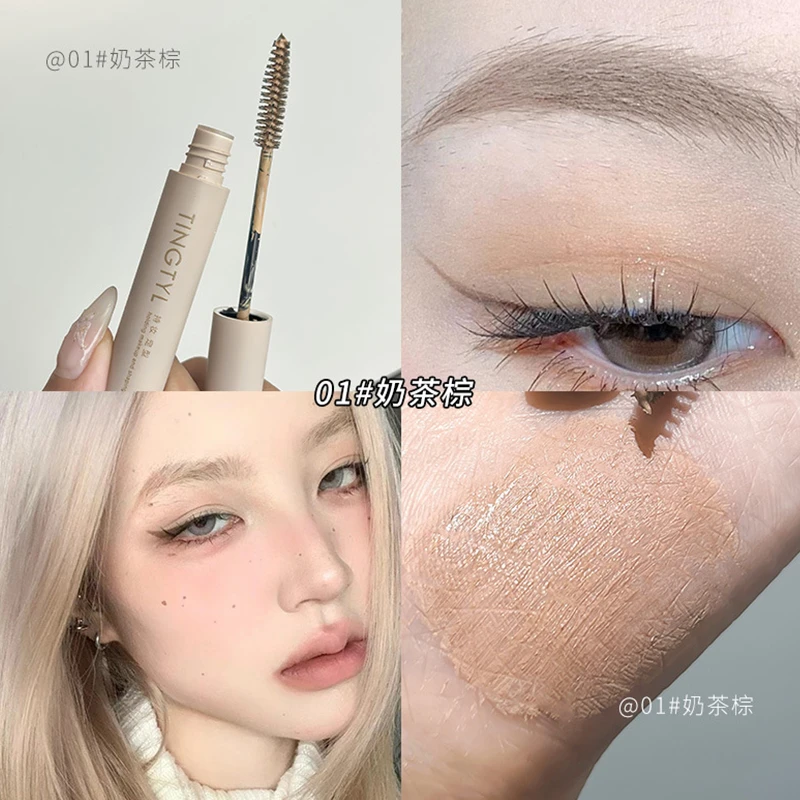 推荐!野生辣妹浅色染眉膏防水易上色不脱妆不晕染自然定型野生眉