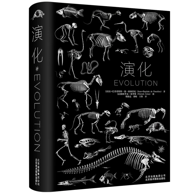 【签名版】演化—黑白骨骼摄影 科普图书