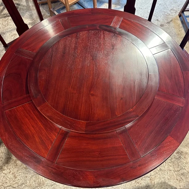 非洲紫檀（学名邵氏紫檀）138圆台