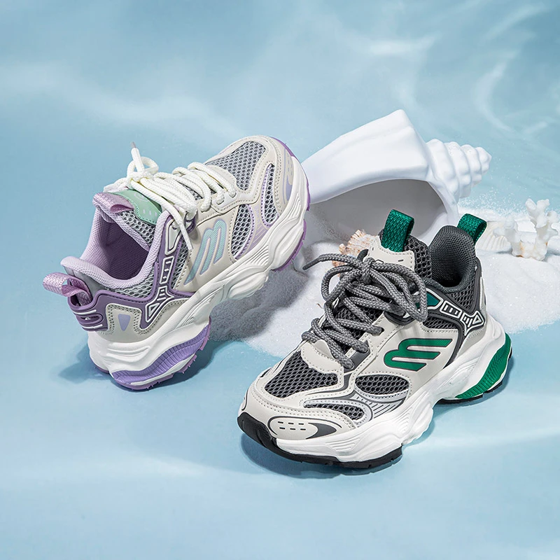 【哈比熊】老爹鞋GU8100中大童网面透气运动鞋