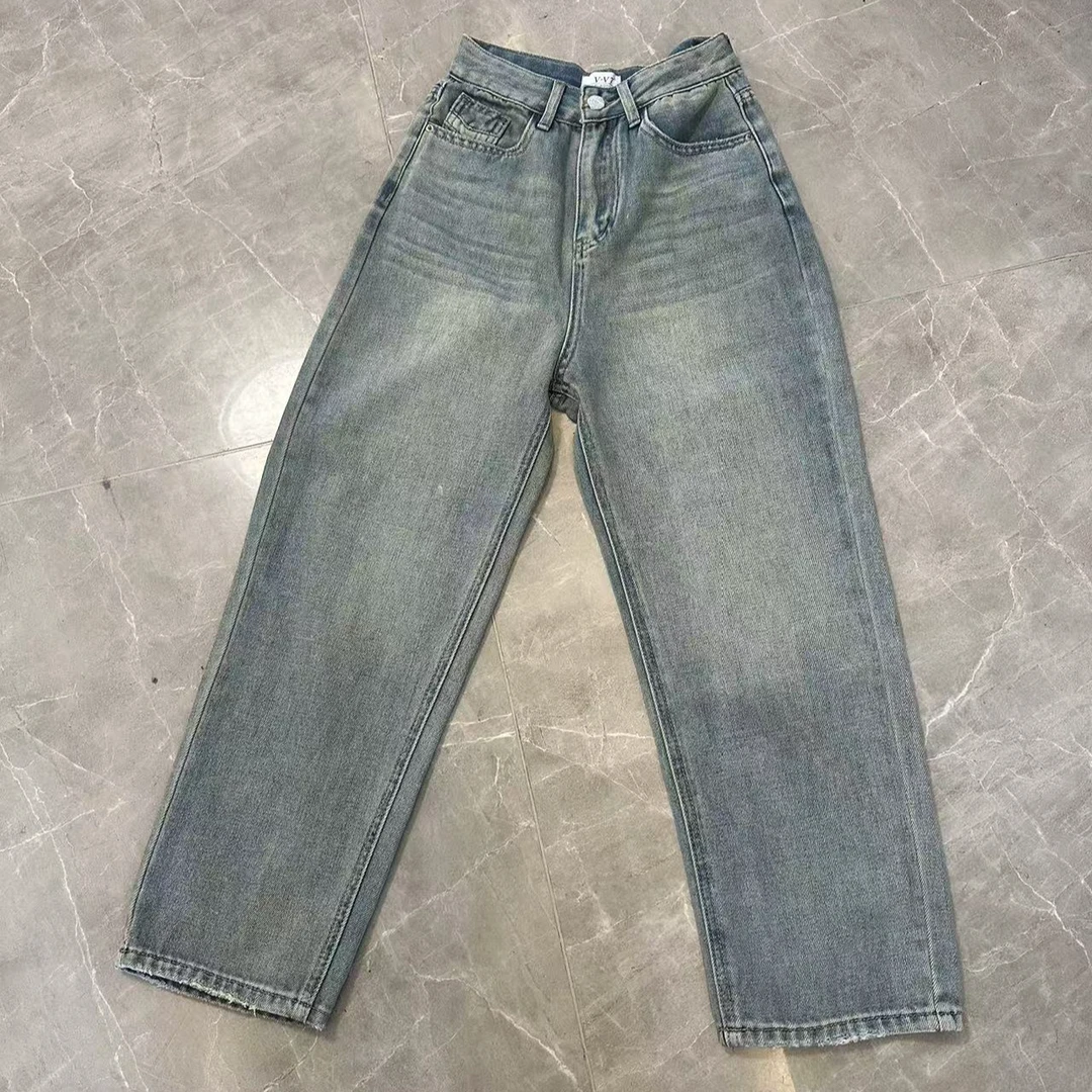 Lz 四季款直筒裤  裤长98  随机送腰带