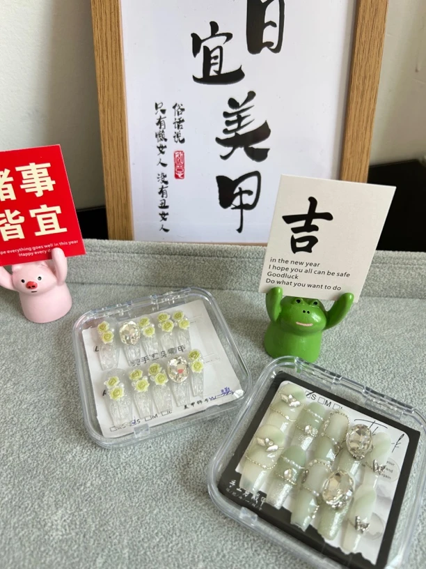 【纯手工穿戴甲】过款链接 默认微瑕 NO退NO换