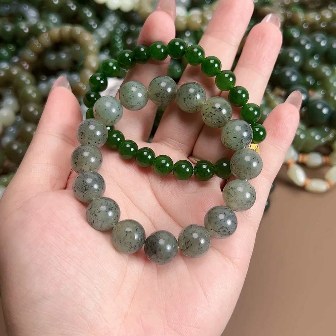 和田玉手链未镶嵌