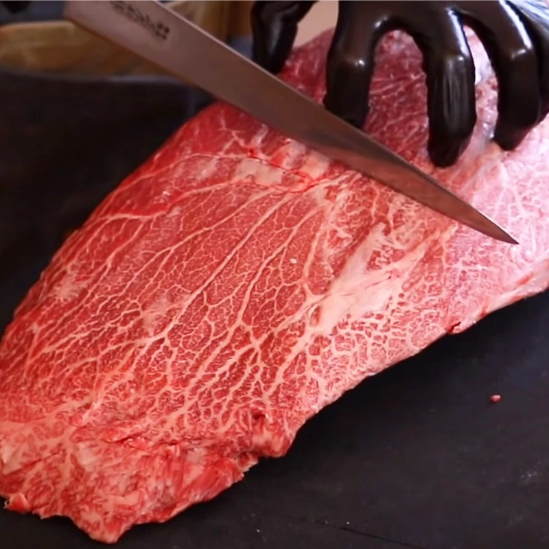 原切牛排澳洲M5+和牛牡蛎肉谷饲雪花板腱 整条原料澳大利亚
