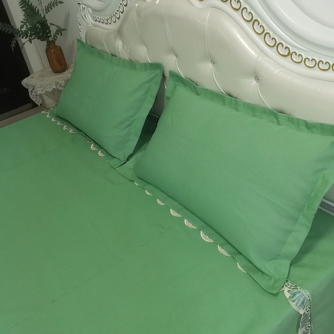 云姐纯棉手织老粗布手工加厚加宽加柔 重量5斤左右（苹果绿）