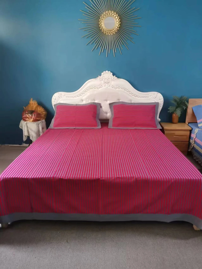 云姐纯棉手织老粗布 加厚 加宽 加柔 床单 重量6斤左右（今生有缘）