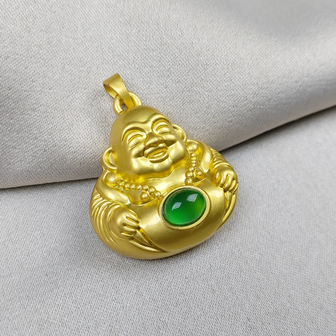 合金吊坠 38DH5时尚大肚佛公精工实心吊坠