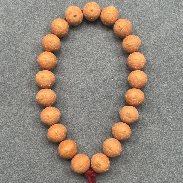 2024年新籽凤眼菩提实心籽麻皮玉华皮尺寸10.5