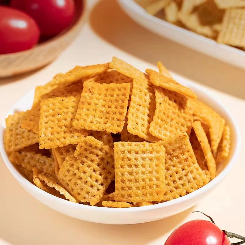 新疆包邮花椒锅巴独立小包装酥脆麻辣美味解馋小零食网红爆款小吃