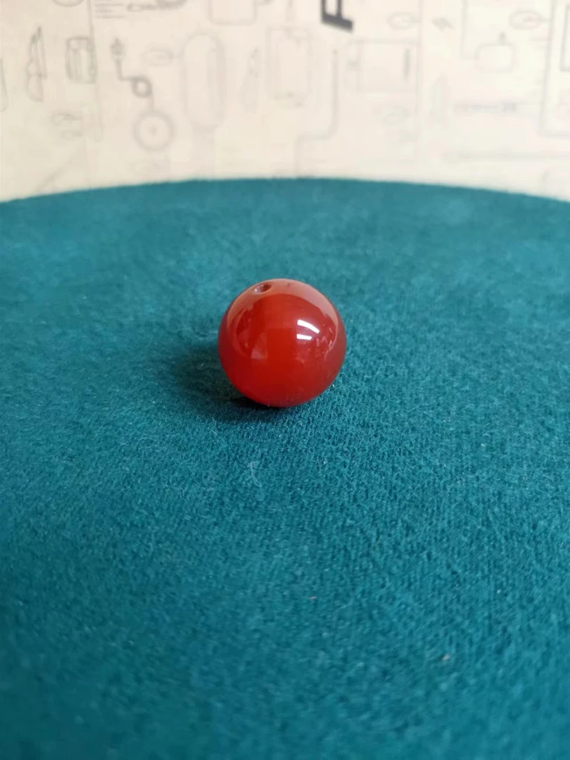 卡14玛瑙珠锁骨珠一颗