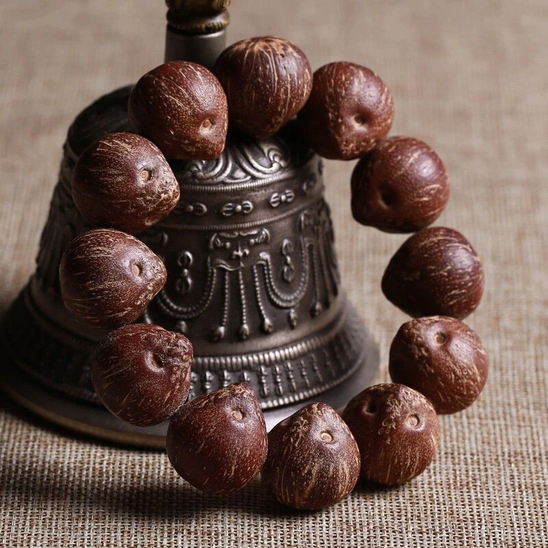 原皮紫金鼠原籽手串招财鼠菩提子实心籽文玩原皮男女手持前鼠后猫