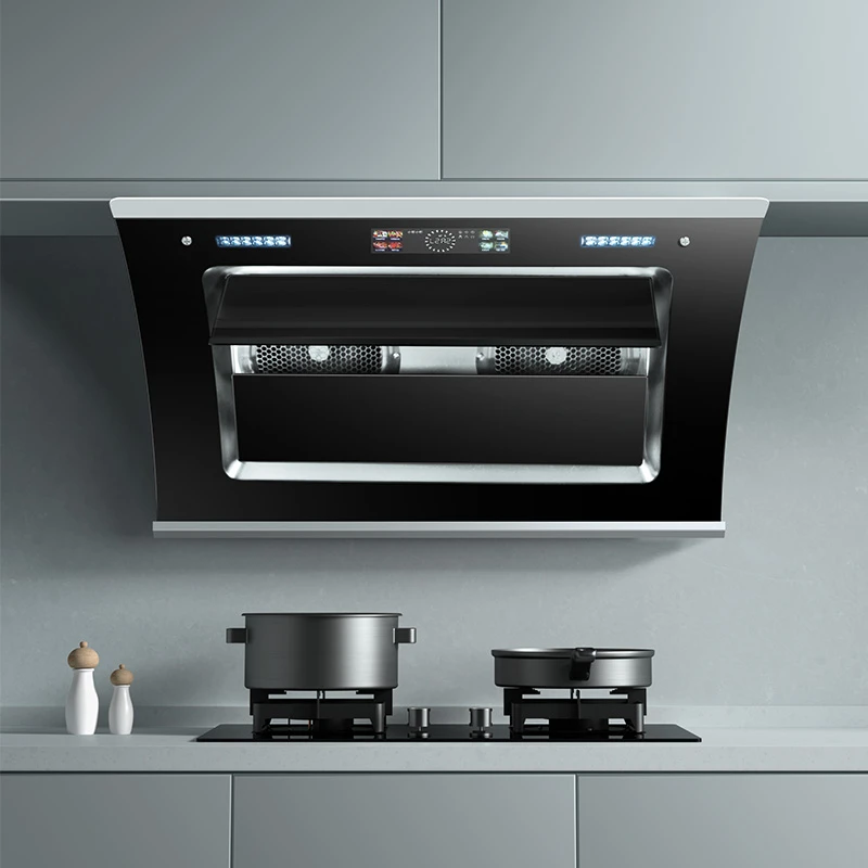 志高油烟机家用双电机厨房大吸力侧吸式吸油烟机新款抽排油烟机