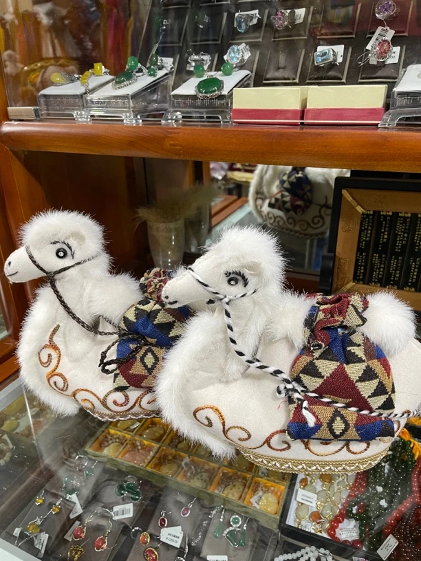 我的阿勒泰同款纯手工制作毡骆驼