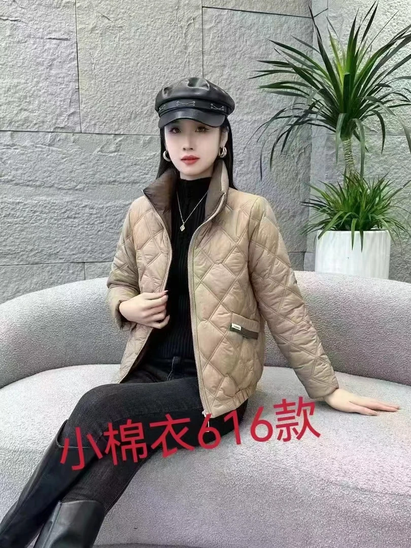 616冬季短款轻薄棉衣休闲保暖百搭时尚短外套