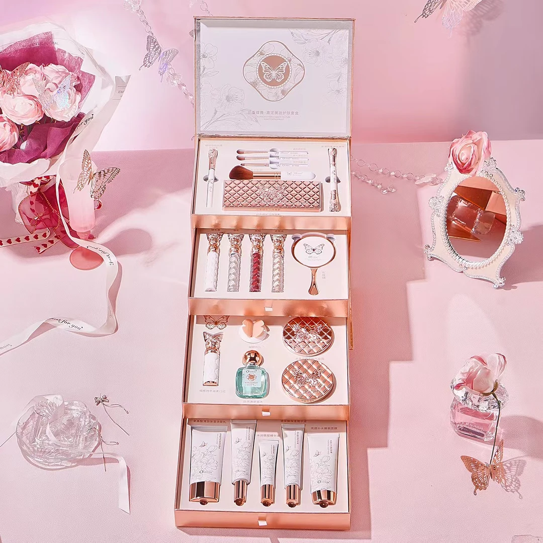 彩妆化妆品口红套装全套礼盒 520情人节生日礼物送女朋友女生闺蜜