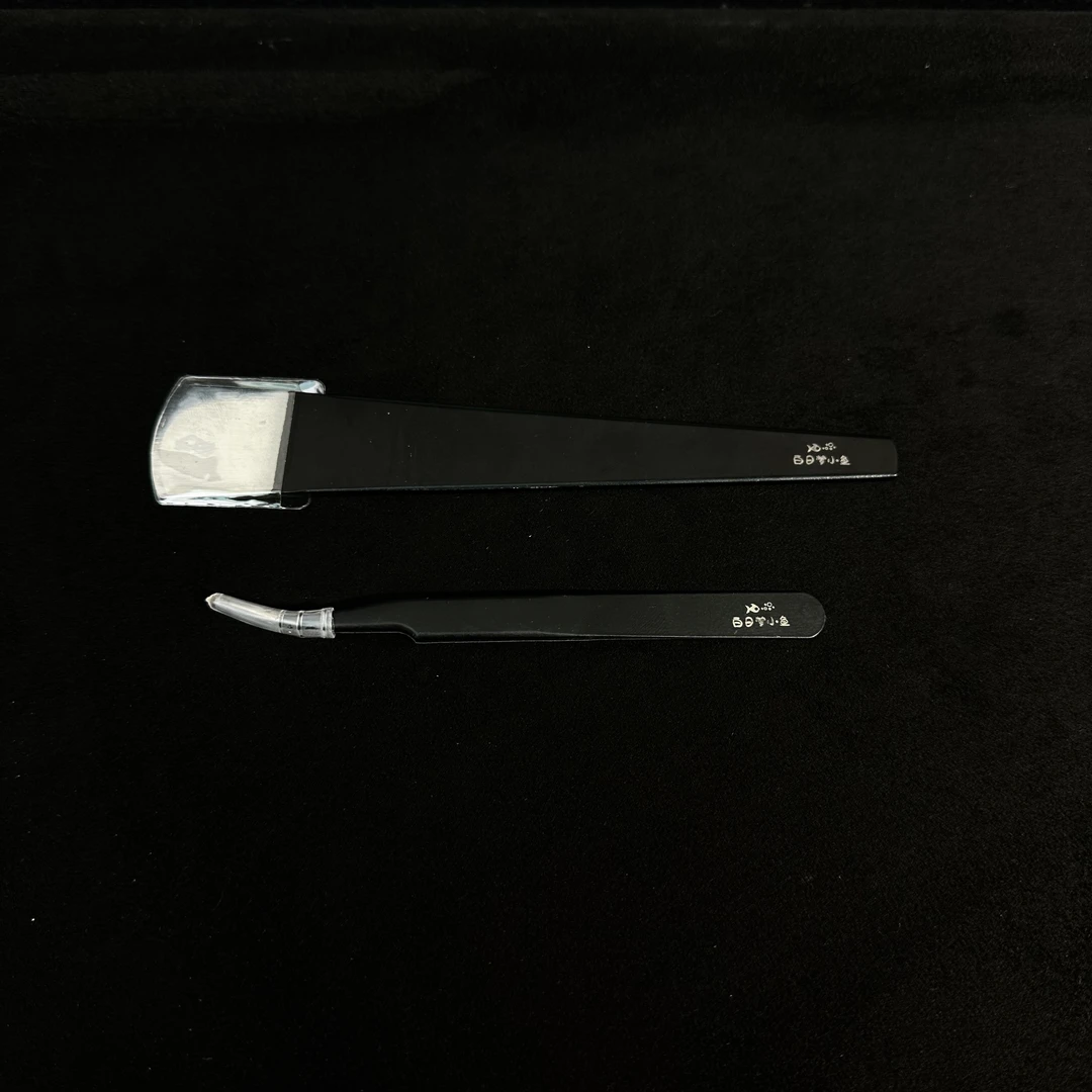 亚克力手工DIY撕膜镊子锁扣去浮胶铲木质中性玩具手工手工粘