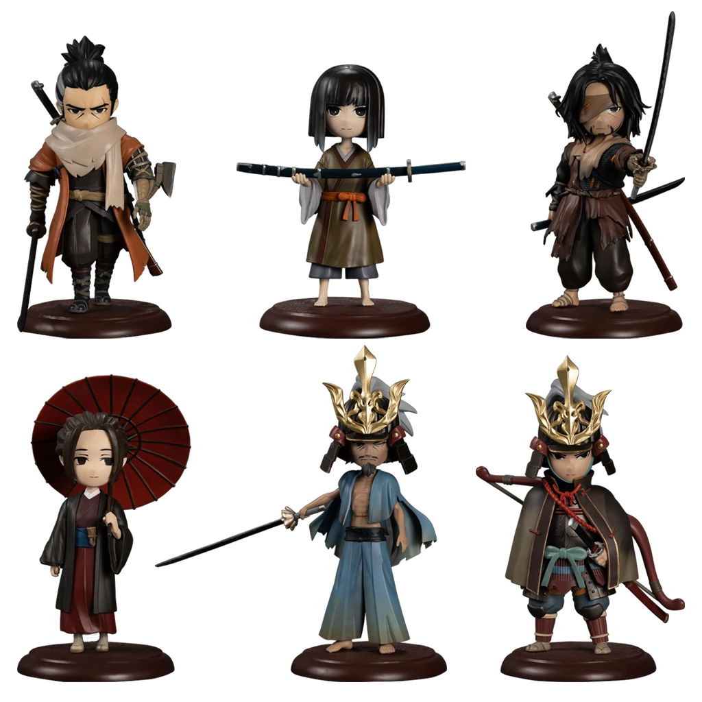 ACTOYS只狼影逝二度系列盲盒蛋手办周边潮玩摆件游戏人偶Q版