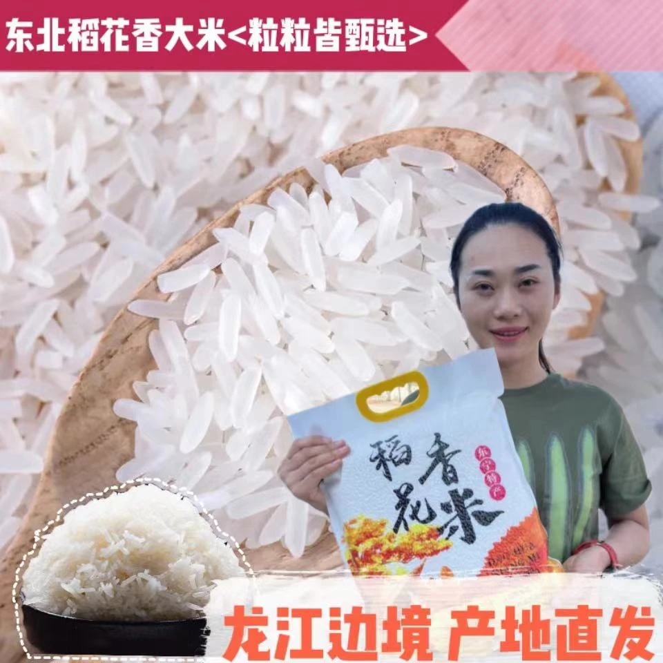 店播【稻花香米砖】黑龙江东北大米东宁三岔口稻花香大米10斤