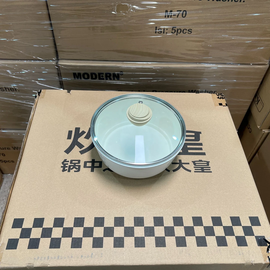 白色20cm陶瓷奶锅[代工厂]