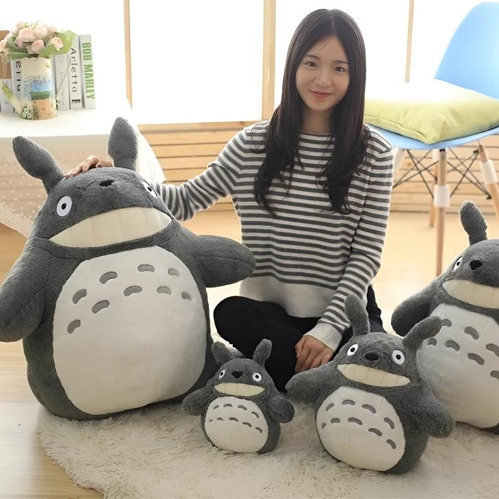 龙猫公仔日本宫崎骏动漫毛绒玩具大号玩偶抱枕送朋友孩子生日礼物