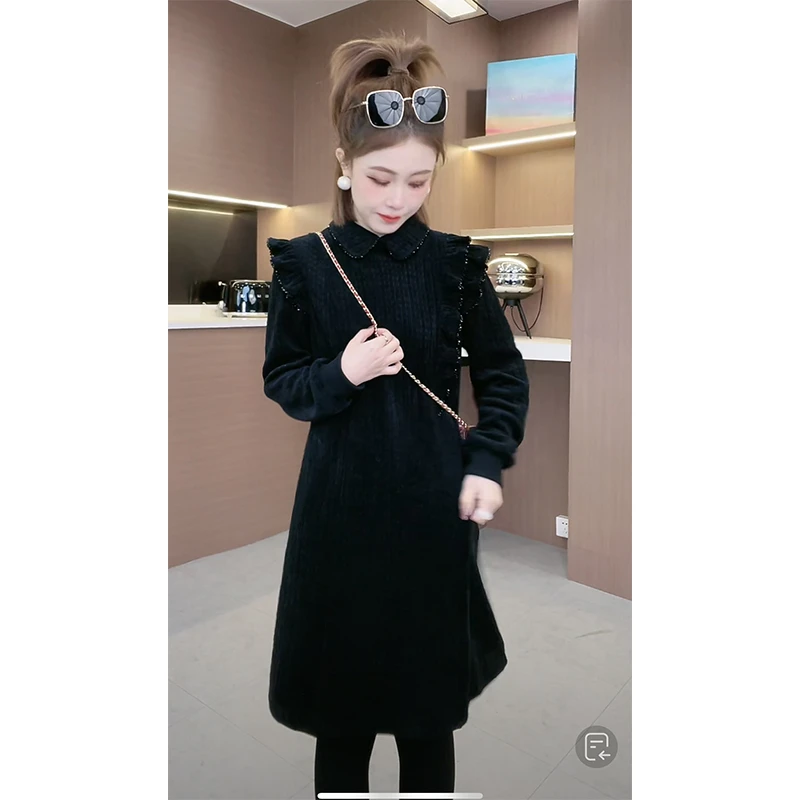 （元元推荐）黑牡丹（连衣裙）12212140