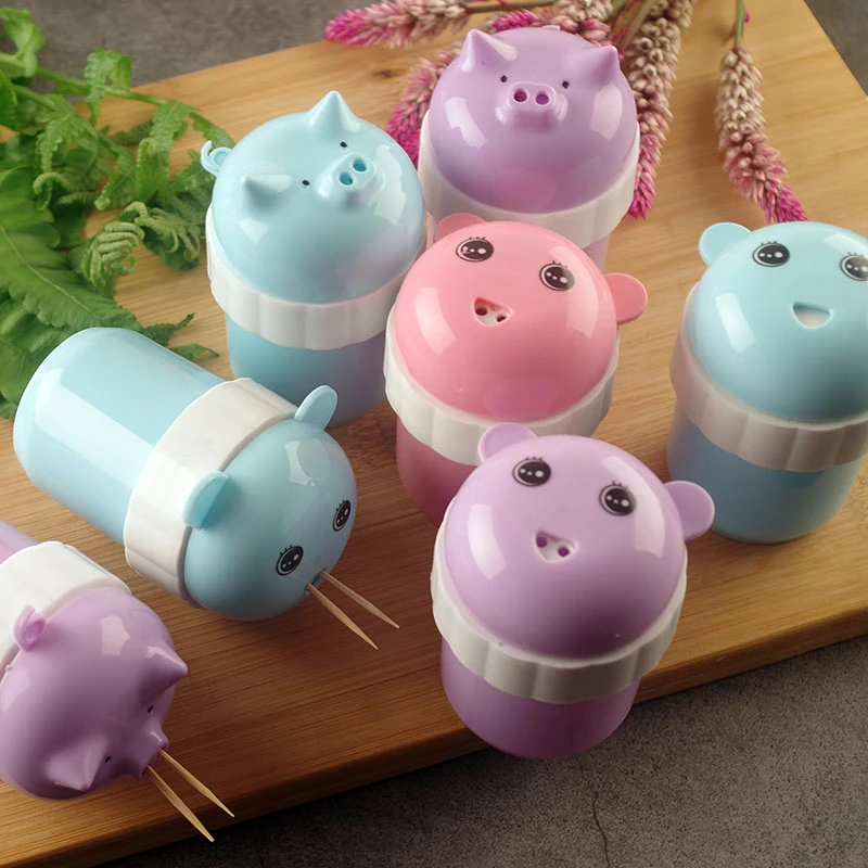 创意塑料牙签瓶牙签筒餐厅酒店便携牙签桶简约家用客厅茶几牙签盒