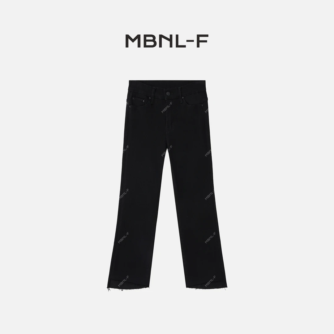 MBNL-F“微喇伞边牛仔” 2024F/W新品 设计感牛仔裤 秦磊XM-NZ5011